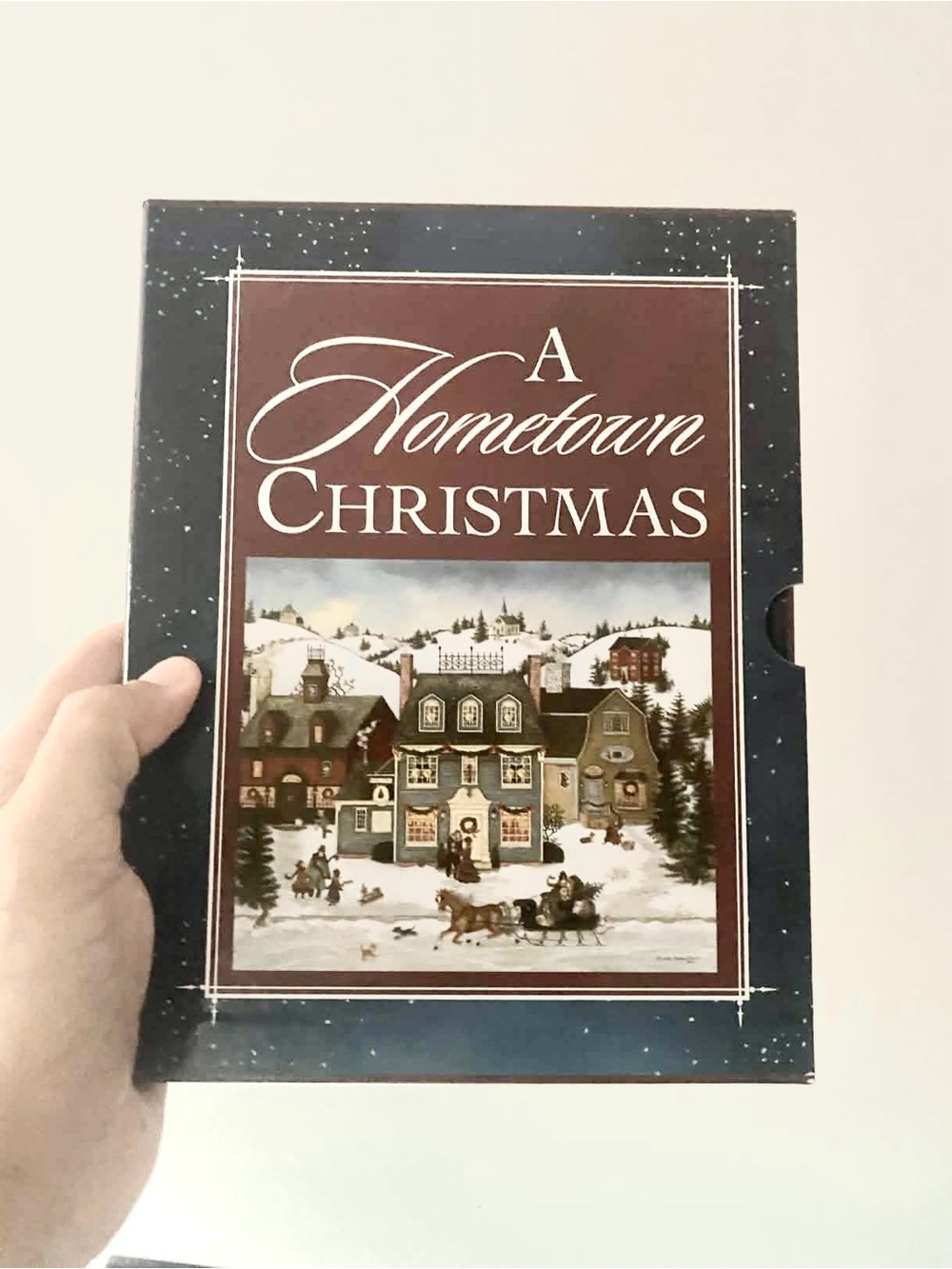 2004 A HOMETOWN CHRISTMAS Hardcover Book by JULIE K HOGAN